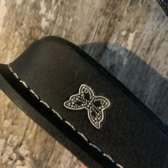 Alegria Colette Royal Sandal 42‎ 11 black multi colored - Picture 11 of 12